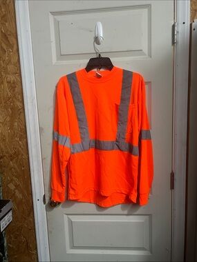Mens fluorescent work shirt
